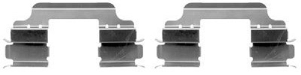 109-1648 QUICK BRAKE Планка супорта (переднього) прижимна (к-кт) Renault Kangoo/MB Citan/Dacia Dokke1