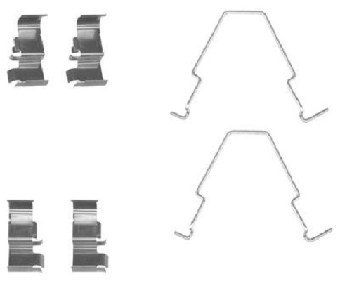 109-1652 QUICK BRAKE Планка супорта прижимна1