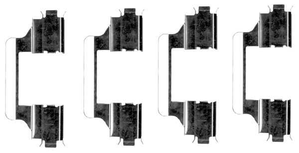 109-1656 QUICK BRAKE Планка супорта прижимна1