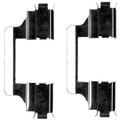 109-1656 QUICK BRAKE Планка супорта прижимна1