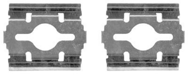 109-1657 QUICK BRAKE Планка супорта (переднього) прижимна (к-кт) Fiat Ducato 02-1
