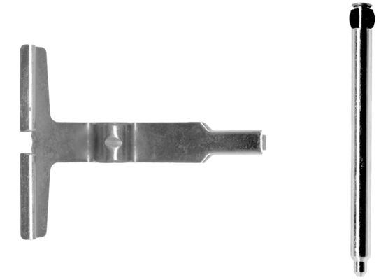 109-1661 QUICK BRAKE Планка супорта (заднього) прижимна (к-кт) MB C-class (W203)/CLK (C208/C209) 07-1