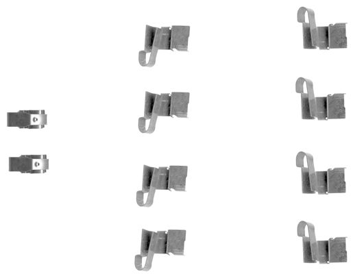 109-1671 QUICK BRAKE Планка супорта прижимна1