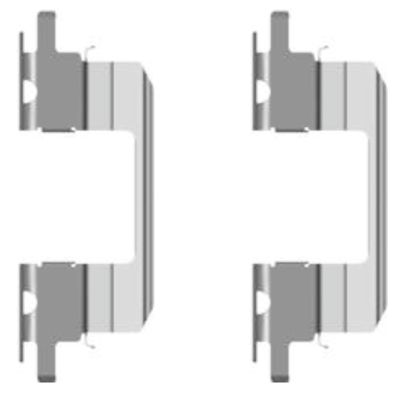 109-1672 QUICK BRAKE Планка супорта прижимна1