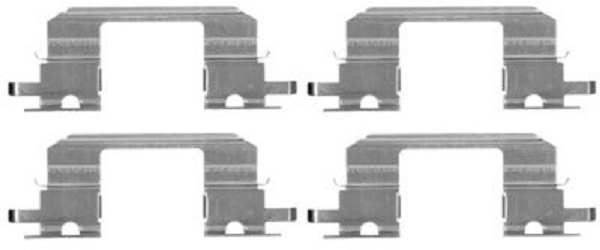 109-1672 QUICK BRAKE Планка супорта прижимна1