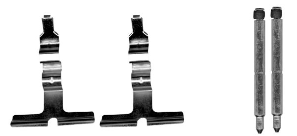 109-1676 QUICK BRAKE Планка супорта прижимна1