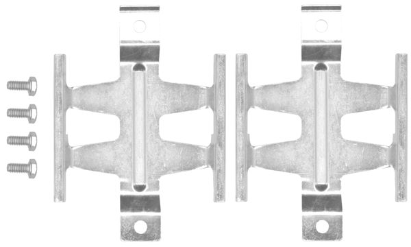 109-1687 QUICK BRAKE Планка супорта (переднього/заднього) прижимна (к-кт) MB Vario 96-1