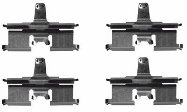 109-1692 QUICK BRAKE Планка супорта (заднього) прижимна (к-кт) Chevrolet Lacetti/Daewoo Nubira 97-1