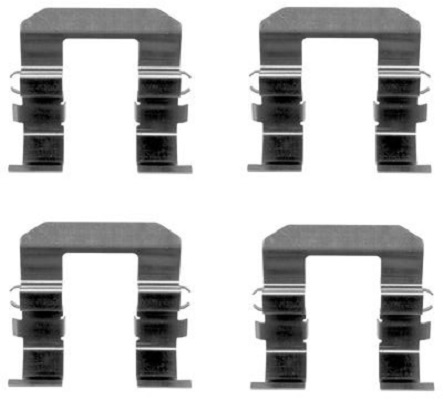 109-1704 QUICK BRAKE Планка супорта прижимна1