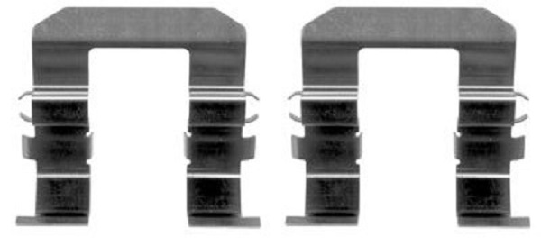 109-1704 QUICK BRAKE Планка супорта прижимна1