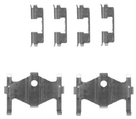 109-1710 QUICK BRAKE Планка супорта прижимна1