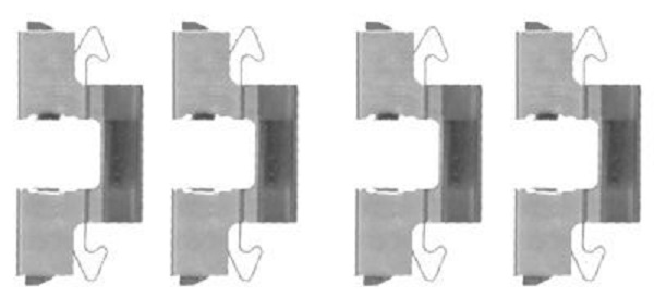 109-1714 QUICK BRAKE Планка супорта прижимна1