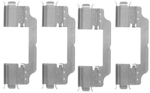 109-1716 QUICK BRAKE Планка супорта (переднього) прижимна (к-кт) Fiat Scudo/Peugeot Expert/MB E-clas1
