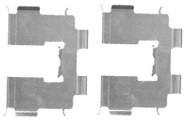 109-1717 QUICK BRAKE Планка супорта (заднього) прижимна (к-кт) Hyundai Santa Fe I/II 03-121