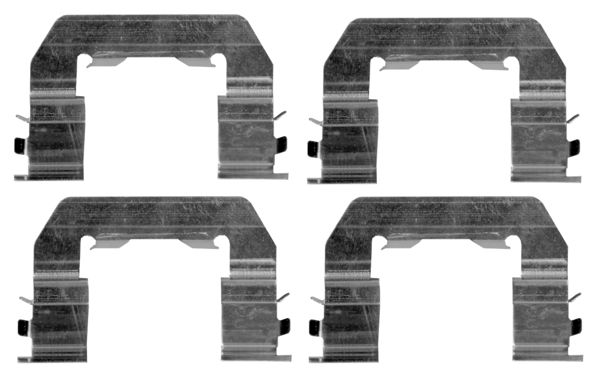 109-1719 QUICK BRAKE Планка супорта (переднього) прижимна (к-кт) Kia Sorento II/Hyundai Santa FE II1