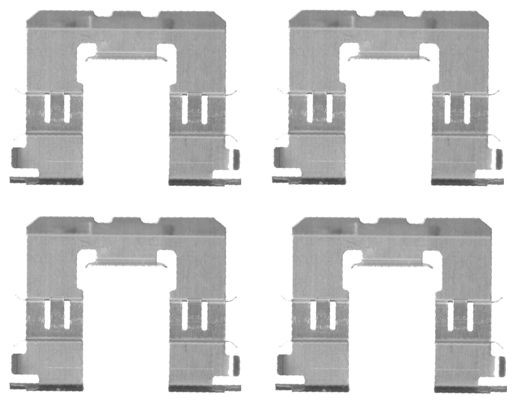 109-1721 QUICK BRAKE Планка супорта прижимна1