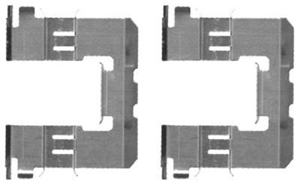 109-1721 QUICK BRAKE Планка супорта прижимна1