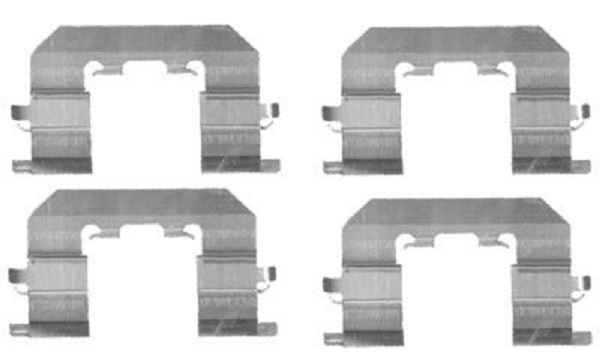 109-1723 QUICK BRAKE Планка супорта прижимна1