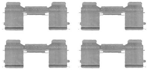 109-1726 QUICK BRAKE Планка супорта (переднього) прижимна (к-кт) Fiat Ducato 06-1