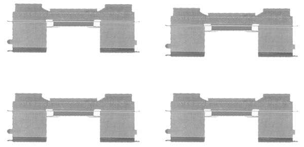 109-1729 QUICK BRAKE Планка супорта (переднього) прижимна Citroen Jumper/Peugeot Boxer 06- (Brembo)1