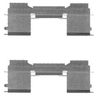 109-1729 QUICK BRAKE Планка супорта (переднього) прижимна Citroen Jumper/Peugeot Boxer 06- (Brembo)1
