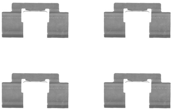 109-1732 QUICK BRAKE Планка супорта прижимна1