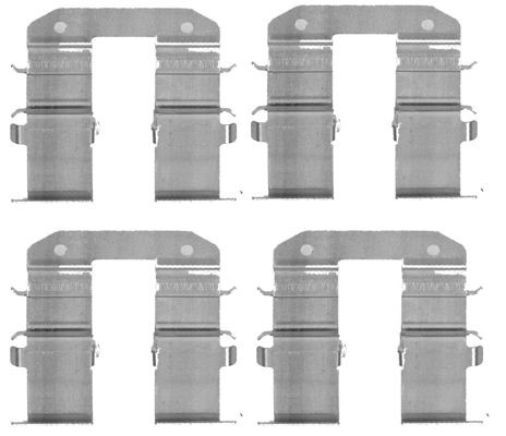 109-1734 QUICK BRAKE Планка супорта (заднього) прижимна (к-кт) Hyundai i30/ix35/ Kia Sportage 02- (M1