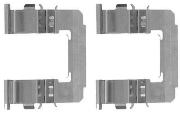 109-1742 QUICK BRAKE Планка супорта прижимна1