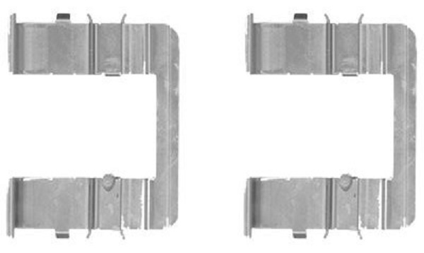 109-1744 QUICK BRAKE Планка супорта прижимна1