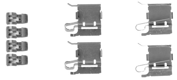 109-1748 QUICK BRAKE Планка супорта прижимна1