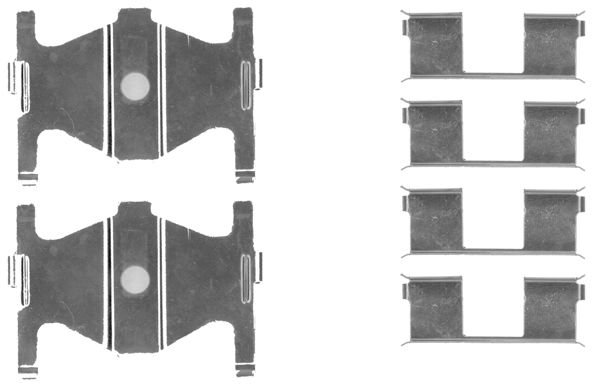 109-1754 QUICK BRAKE Планка супорта прижимна1