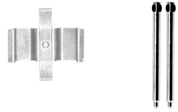 109-1765 QUICK BRAKE Планка супорта (заднього) прижимна (к-кт) MB E-class (W210)/S-class (W140) 91-11