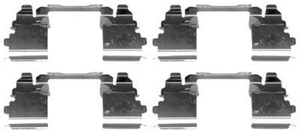 109-1768 QUICK BRAKE Планка супорта (переднього) прижимна (к-кт) Iveco Daily IV 06-1