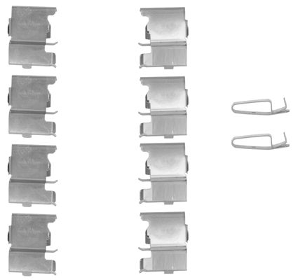109-1775 QUICK BRAKE Планка супорта прижимна1