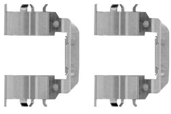 109-1782 QUICK BRAKE Планка супорта прижимна1