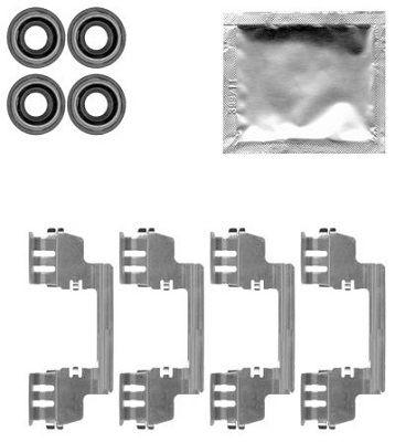 109-1784 QUICK BRAKE Планка супорта прижимна1