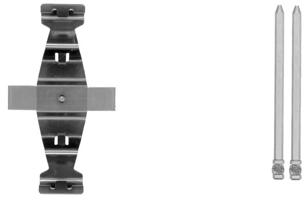 109-1786 QUICK BRAKE Планка супорта (переднього) прижимна (к-кт) MB E-class (W211/W212)/S-class (W221
