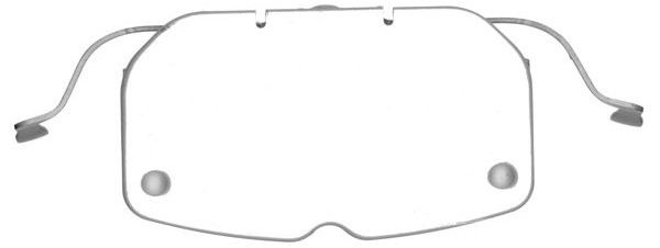 109-1792 QUICK BRAKE Планка супорта (переднього) прижимна (к-кт) BMW X5(E70)/X6(E71.E72) 07- (Ate)1