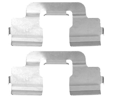 109-1797 QUICK BRAKE Планка супорта (заднього) прижимна (к-кт) Citroen C4 II/Peugeot 3008/5008 09- (1