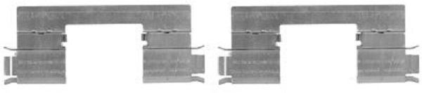 109-1798 QUICK BRAKE Планка супорта (переднього) прижимна (к-кт) Renault Kangoo 1.2-1.6 08-1