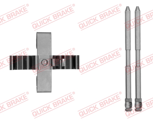 109-1809 QUICK BRAKE Планка супорта (заднього) прижимна (к-кт) VW Touareg 2.5TDI/3.0TDI 02-101