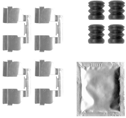 109-1829 QUICK BRAKE Планка супорта прижимна1