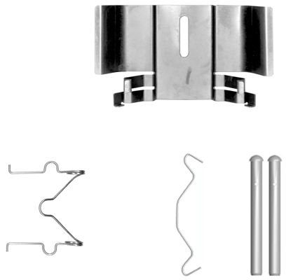 109-1836 QUICK BRAKE Планка супорта (заднього) прижимна (к-кт) Toyota RAV 4 II 00- (Sumitomo)1