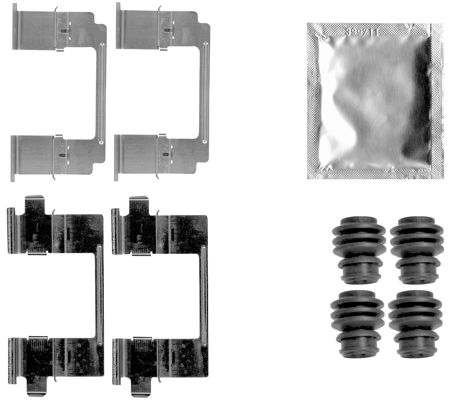 109-1840 QUICK BRAKE Планка супорта прижимна1