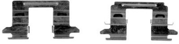109-1841 QUICK BRAKE Планка супорта (заднього) прижимна (к-кт) Nissan Juke/Suzuki Grand Vitara II 1.1