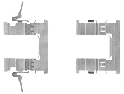 109-1842 QUICK BRAKE Планка супорта прижимна1
