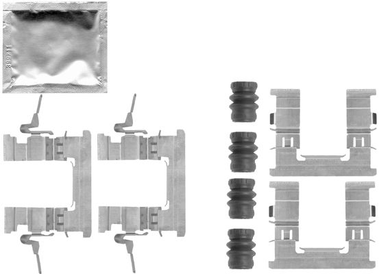 109-1853 QUICK BRAKE Планка супорта прижимна1