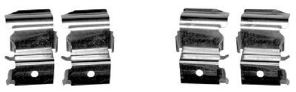 109-1855 QUICK BRAKE Планка супорта (переднього) прижимна (к-кт) Mitsubishi Pajero 00- (Sumitomo)1