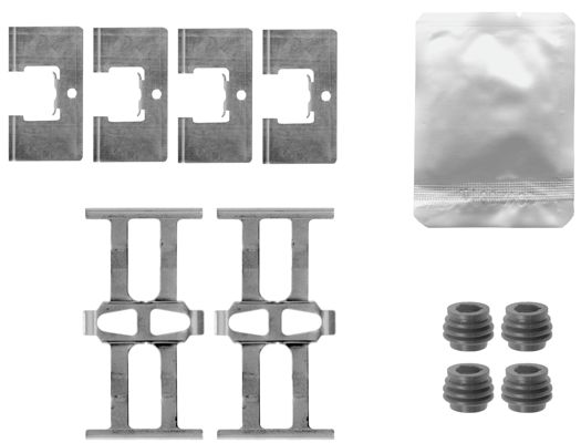 109-1863 QUICK BRAKE Планка супорта прижимна1