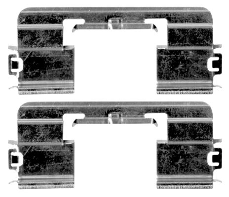 109-1875 QUICK BRAKE Планка супорта (заднього) прижимна (к-кт) Opel Astra J/Zafira 1.4-2.0CDTI 11- (1